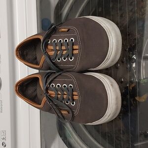 Vans low top canvas sneakers